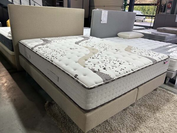 Le matelas PIANA ressorts est composé de ressorts ensachés individuel Poket spring.