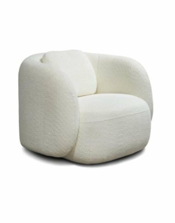 Notre fauteuil Bali allie modernité, élégance et confort. Ce magnifique fauteuil à la structure en pin massif est rotatif.