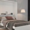 Le lit escamotable CYCLADE vertical  possède une ouverture verticale afin d'optimiser l'espace au mur. Toujours avec une structure solide en 36 mm qui lui assure sa fiabilité.