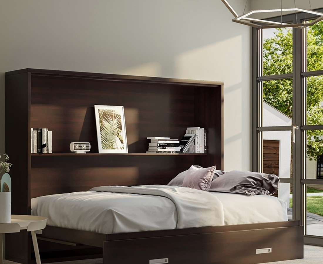 skyros 3734 SKYROS transversal, est un lit escamotable qui va donner une allure chic à votre aménagement surtout dans cette couleur.