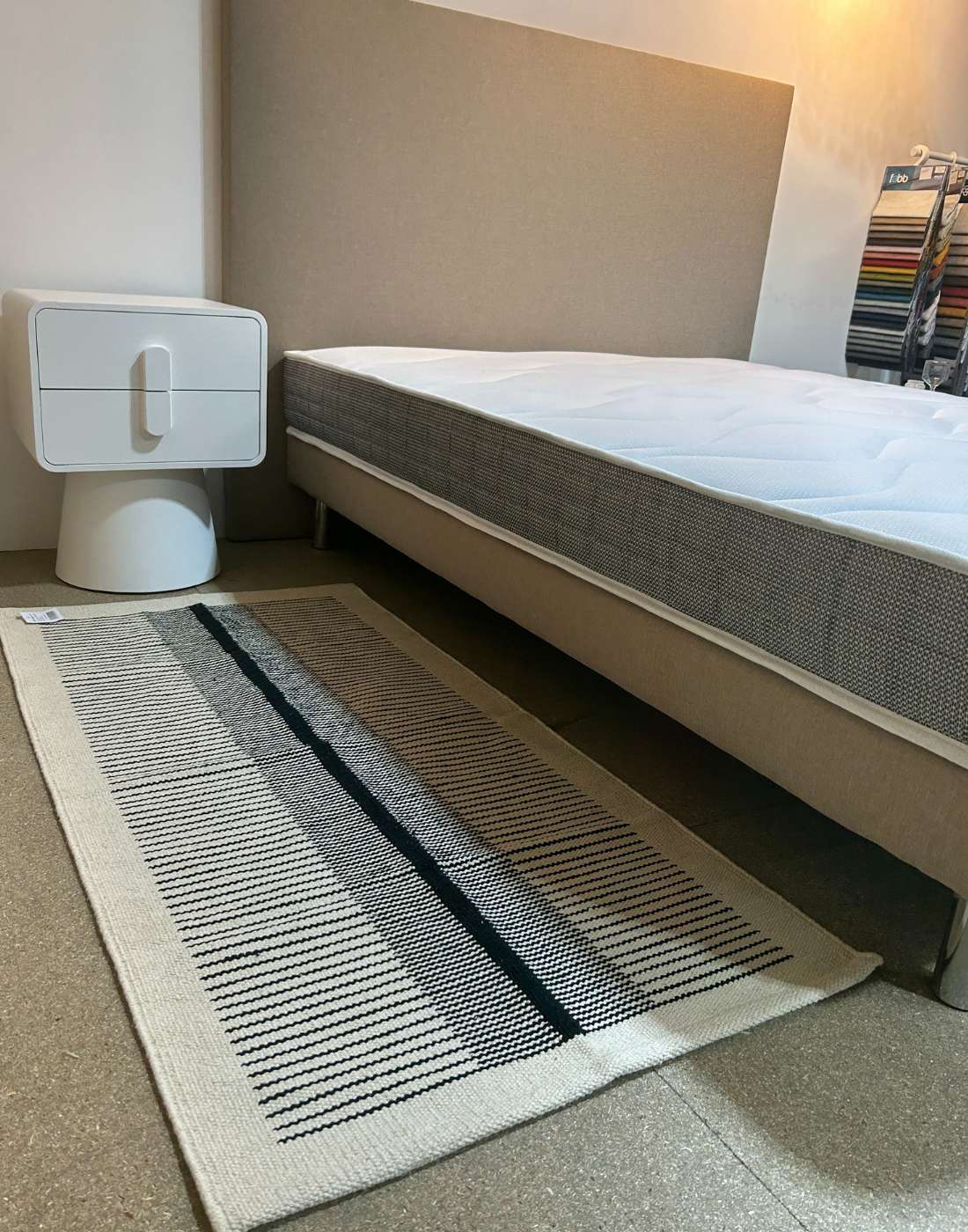 tapis coton ligne nois 70_140 7 Le Tapis 7 COTON LIGNÉ aux tons neutre, et tranquille habillera votre intérieur.