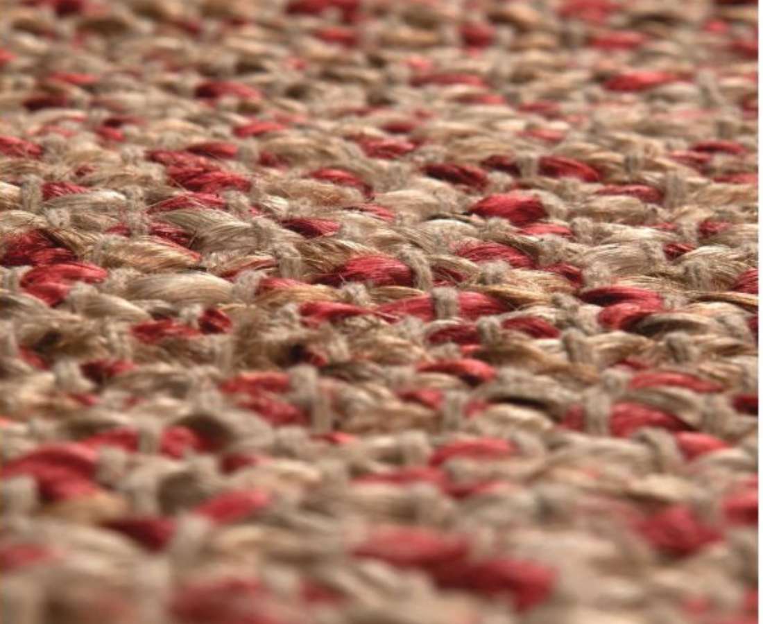 Tapis Eliott vue de près marmelade