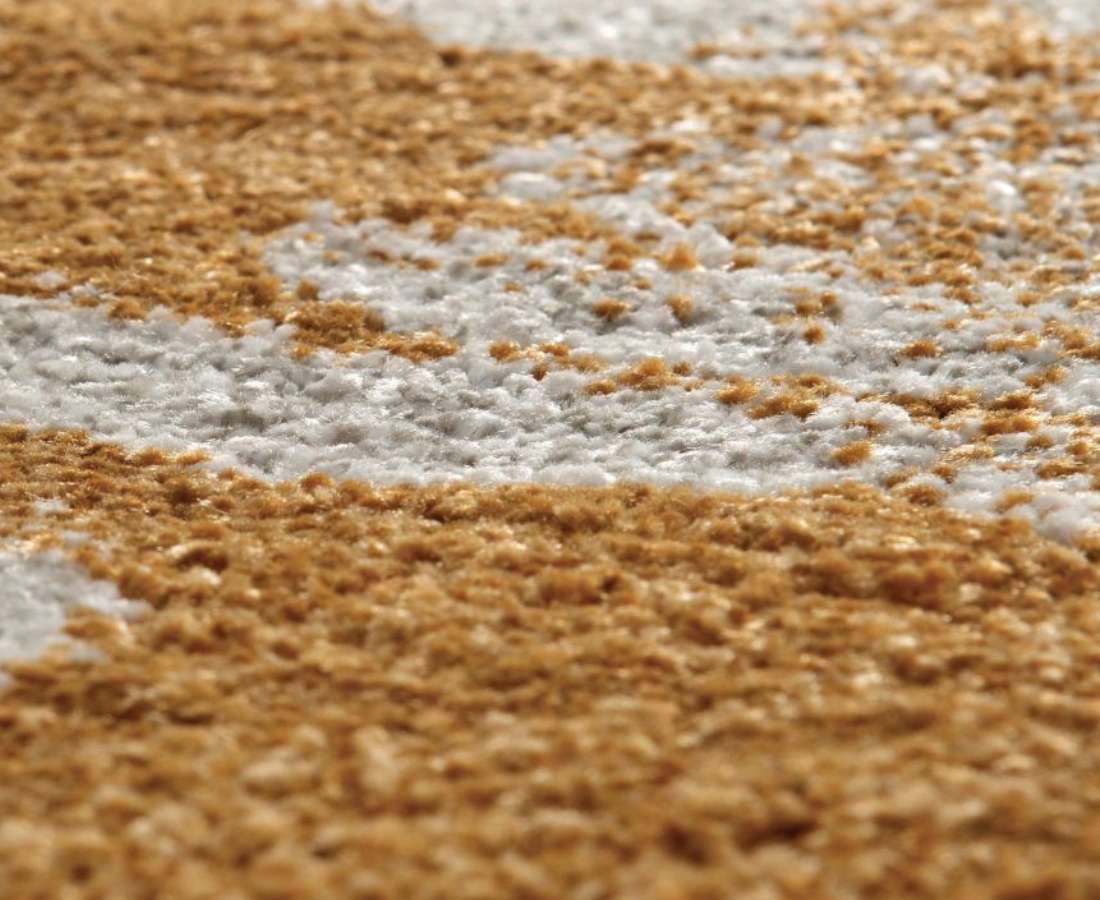 Tapis Kanoa vue de près mimosa