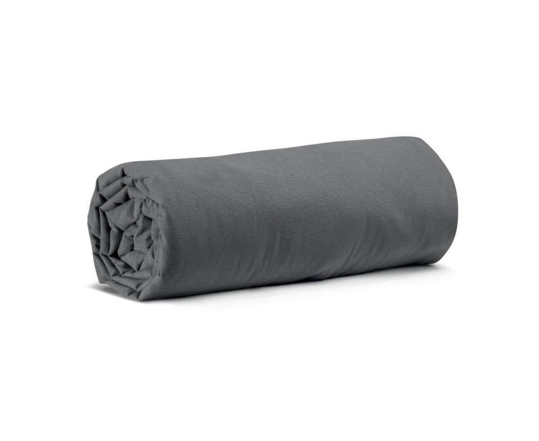 Drap housse 140x190 Carbone Drap housse