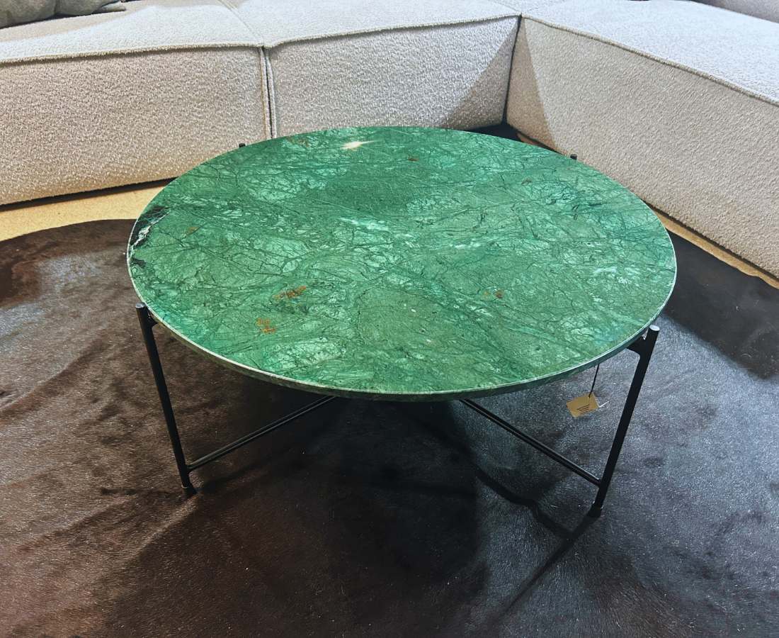 Table basse marbre verte grande