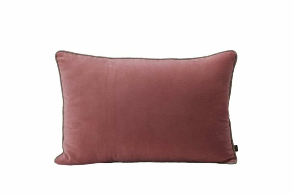 coussin velour new dehli bois de rose