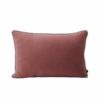 coussin velour new dehli bois de rose