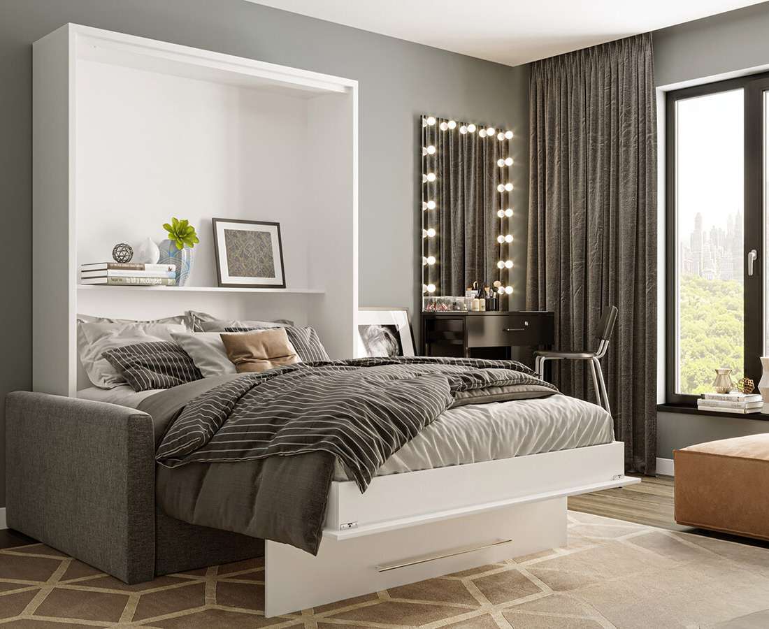 MYKONOS sofa ouvert blanc