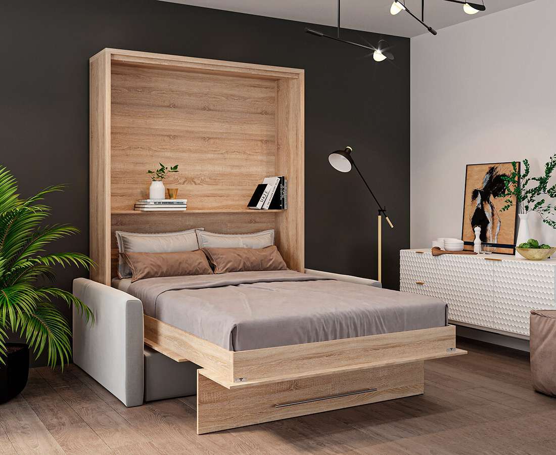 MYKONOS sofa ouvert bois