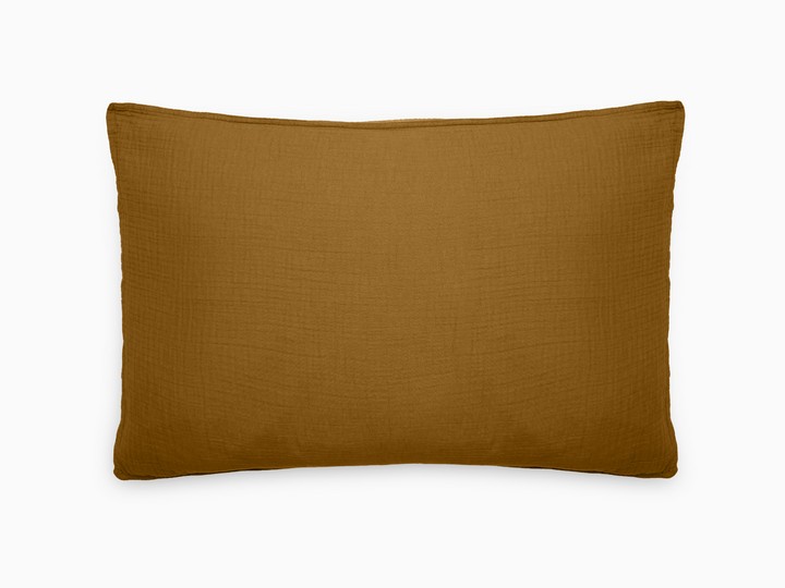 Taie d'oreiller foin gaze de coton ultra doux