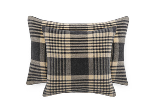 Coussin carreau caviar