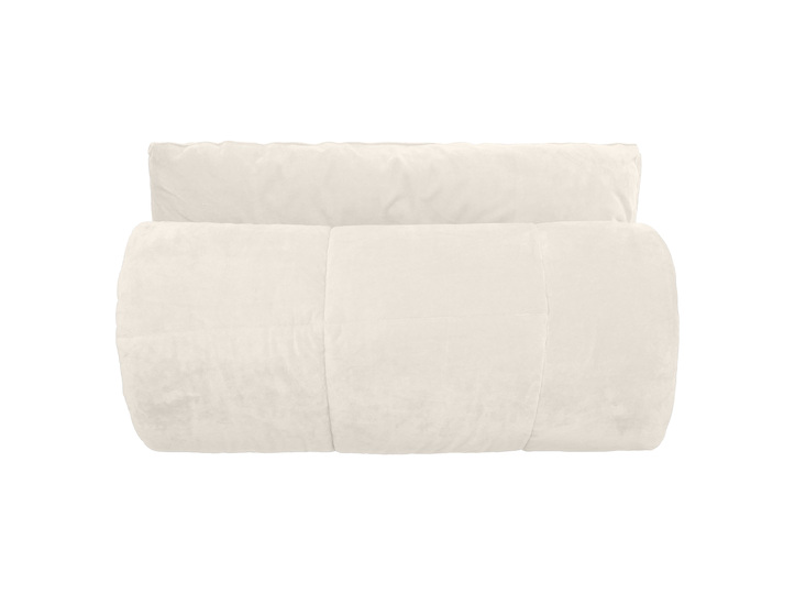 couvre lit craie velour