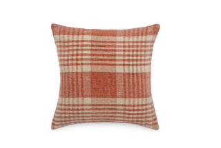 coussin carreau tabac